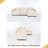 107.5" L Shaped Modern Sofa Modular Sectional Cloud Couch With Ottoman, 4-Seat Chenille Deep Seat Sofa With Pillow For Living Room-1814906867