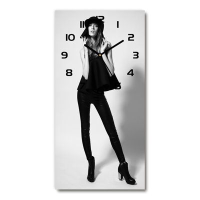 Jardell Glass Wall Clock