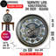 Horloge murale avec engrenages en mouvement THE-GEARS NO-LI_ 24 po KRISTIANSAND