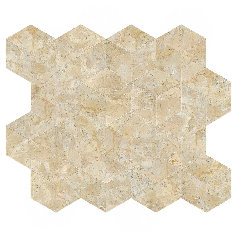 Carrelage en marbre Water-Jet, Naturel / beige