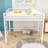 Classic Metal Loft Bed with Dual-Side Ladders-498580751