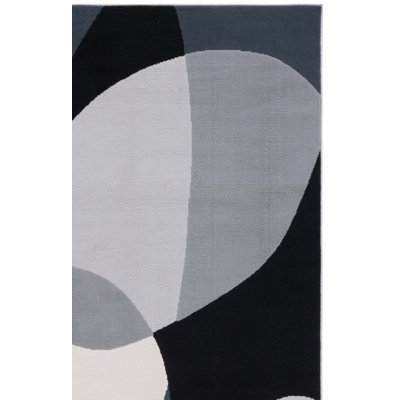 Tapis abstrait Aldegundo Performance
