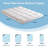 4''Dowm Alternative Mattress Topper-2103642693