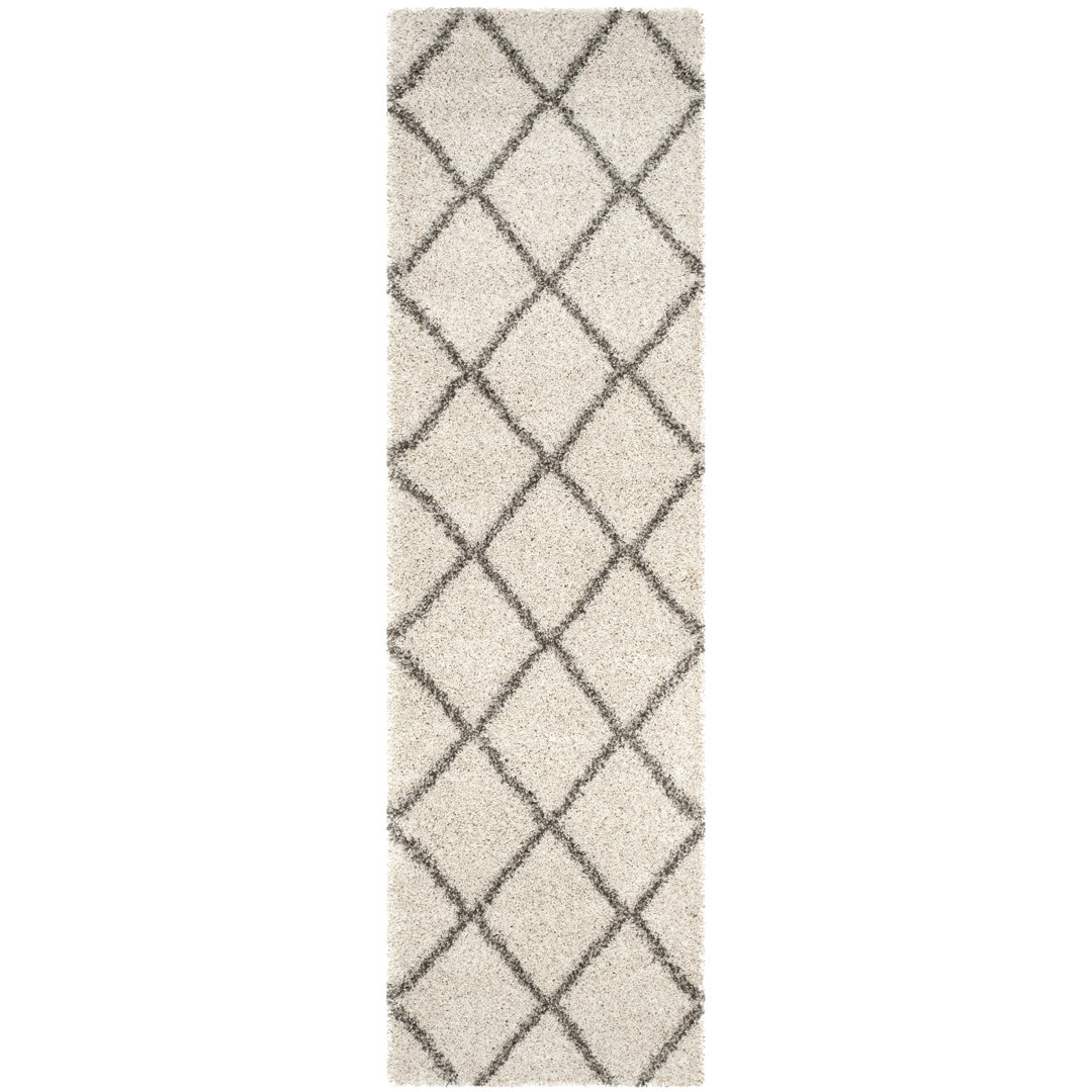 Darrold Shag Performance Geometric Rug House of Hampton® Rug