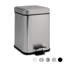 Harbour Housewares 3L Square Bathroom Pedal Bin-1347175709