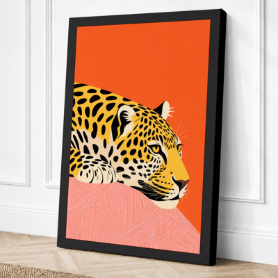 Spotted Cat Profile Modern - Print
