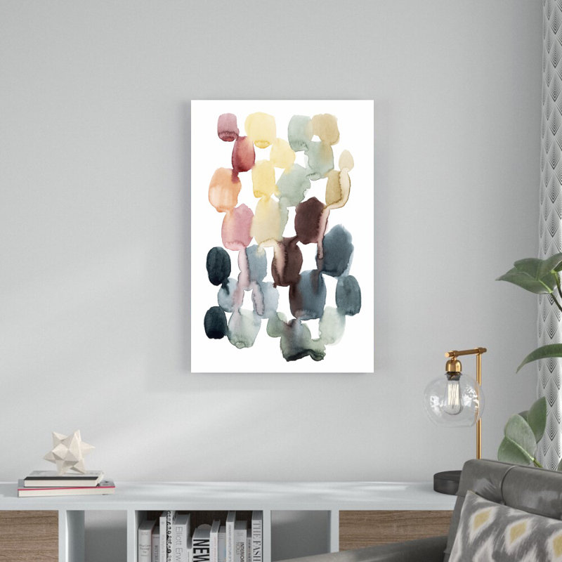 «Desert Stones II» par Grace Popp - impression sur toile tendue, H 36 po x l 24 po