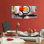 Art abstrait sur toile, peintures abstraites pour mur dans le salon
