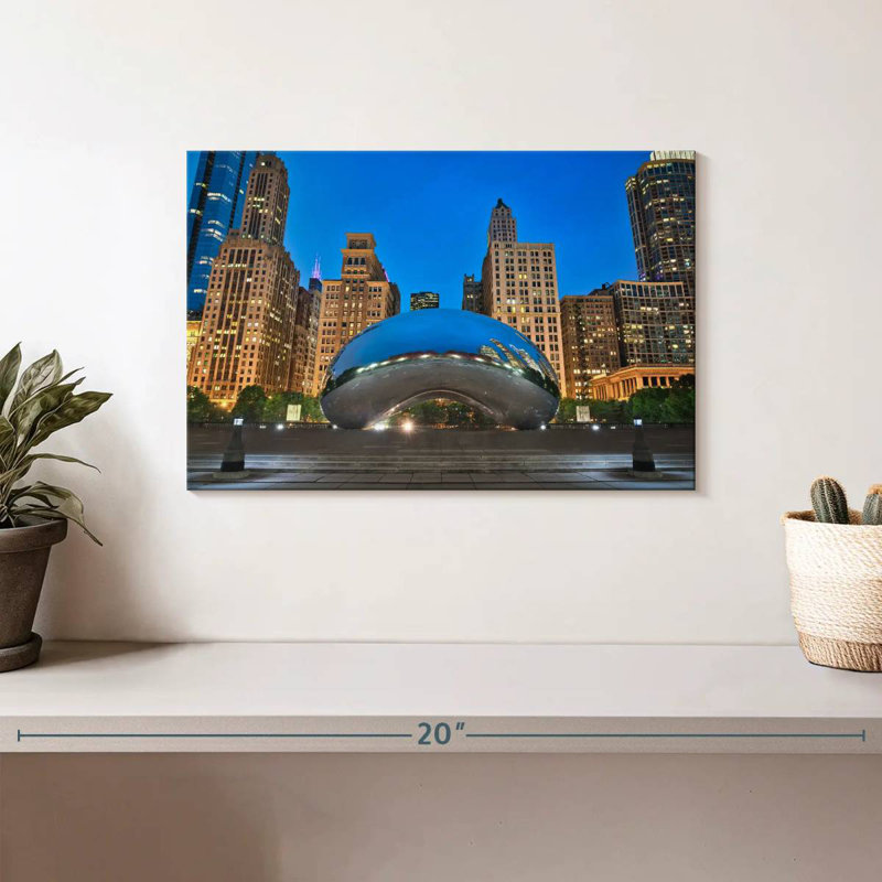 Sireci Cloud Gate Sculpture, 8" H x 12" W