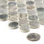 Pixie 3/4 in. Penny Glass Mosaic Wall Tile-50639079