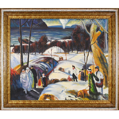 " Easter Snow " by George Wesley Bellows Painting Print
