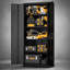 Armoire de rangement en métal 71 pouces H avec 4 tablettes et portes verrouillables, durable et sécuritaire pour la maison et le bureau