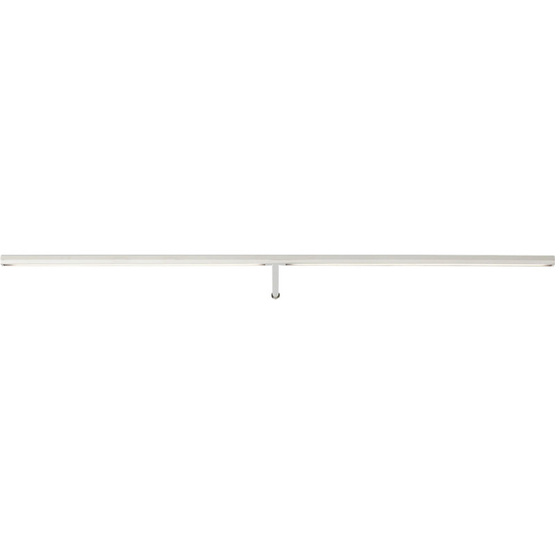 Plural Faceted Picture Light, Polished Nickel, 0.7" H x 30" W x 8.9" D, 20.8