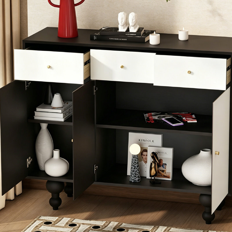 Armoire de rangement de style français