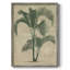 Impression encadrée de toile de jute palmier II - bois massif-1000829860