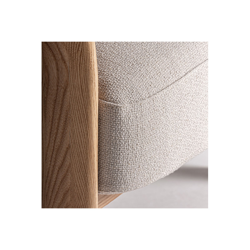 Nara Dining Chair, Brown, Beige