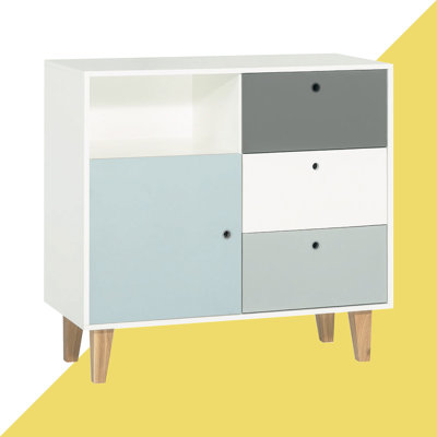 Aleana Solid Wood 103.5 cm W Chest of 3 Drawers