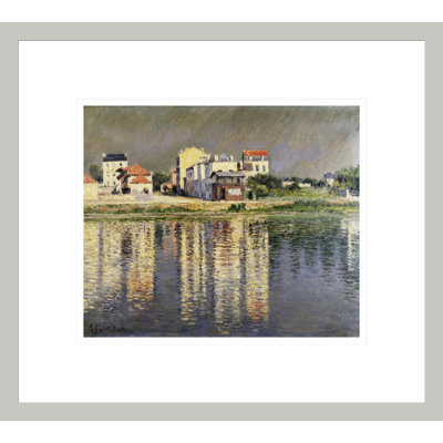«Bord de seine a argenteuil» par © Christie's Images / Cor bis - estampe numérique encadrée