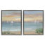Summer Shore Panorama 2pc Floating Frame Set, design by Sally Swatland-1875453379-1875453382