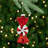 4'' Starburst Glass Finial Ornament