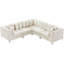 Canapé modulaire réversible en velours 108 po-82749514