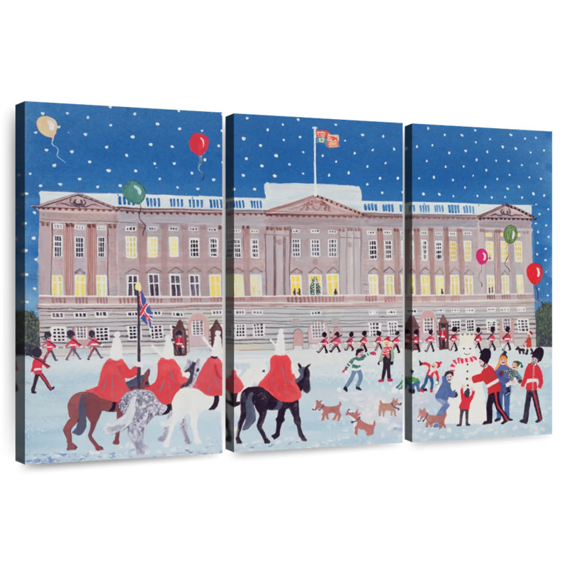 Nicci Festive Buckingham Palace London, 36" H x 57" W