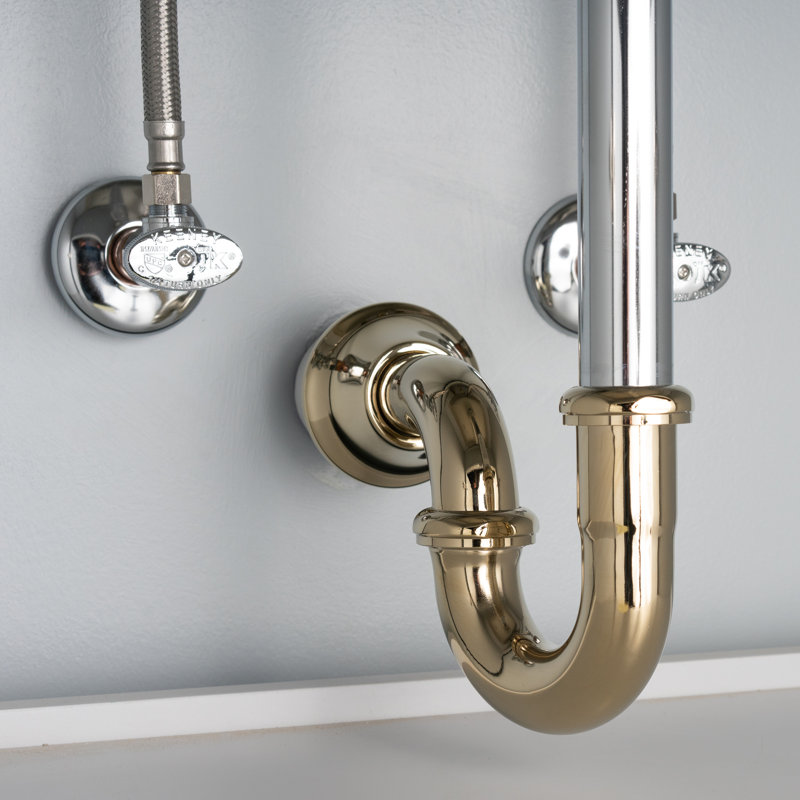 20-Gauge by P-Trap, Polished Brass