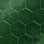 Viva Hex Antic Handmade 6" x 7" Ceramic Tile