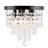 Salley 5-Light 11" Crystal Flush Mount-743535004