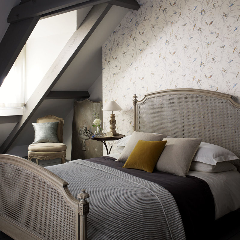 Tuileries Wallpaper, Taupe/Multi