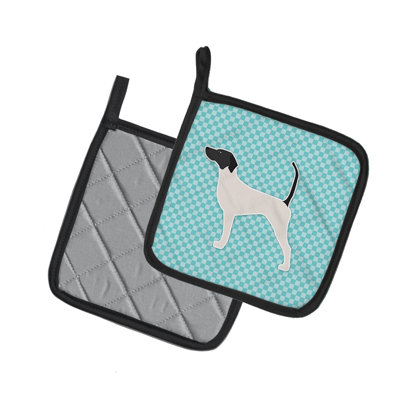 Cuisinier poignée de damier anglais east urban home