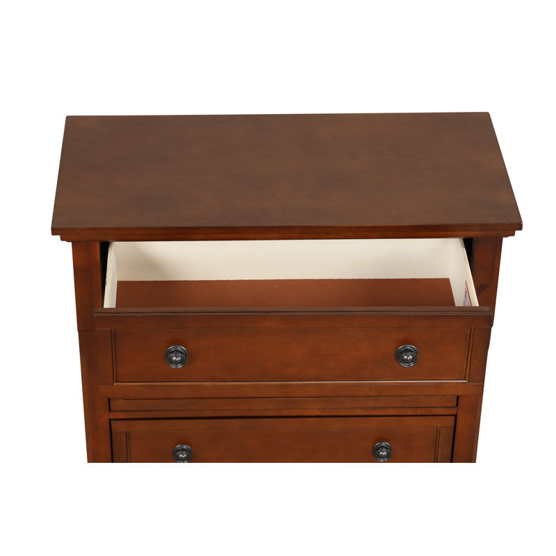 Manlius 36'' W 5 - Drawer Dresser, Cherry