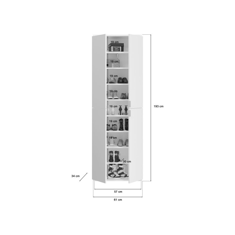 Hazley 5 Piece Hallway Set