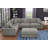 Angellee Modern Upholstered Sectional Sofa 5-seat Modular Wedge Couch w/ Ottoman & 4 Pillows-1201068107