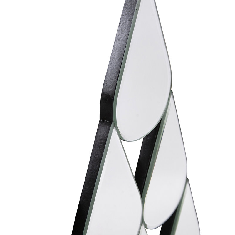 Santoro Wood Flat Wall Mirror