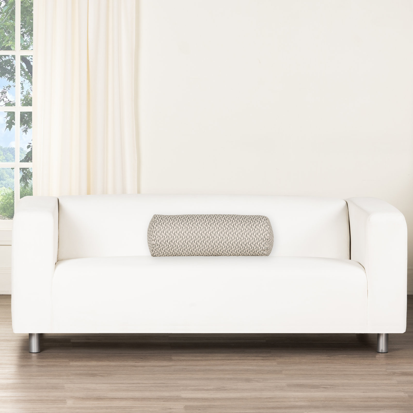 Cascade 21" x 8" Throw Pillow, Blue