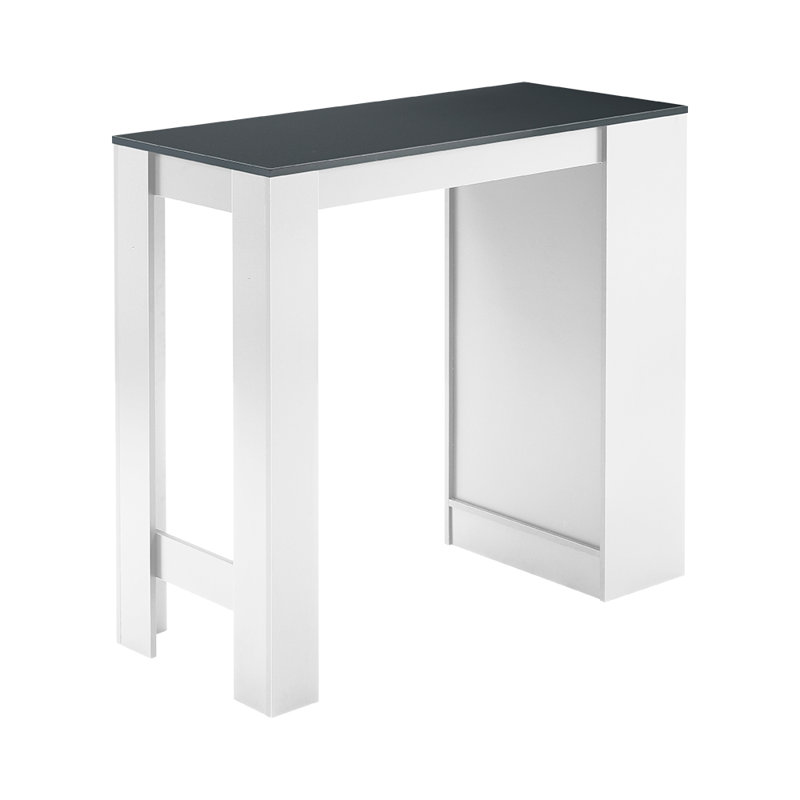 Takaia Rectangular Dining Table, Grey, White