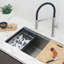 Évier de cuisine à simple cuve encastrable 16G avec accessoires encastrés Versa-100549351