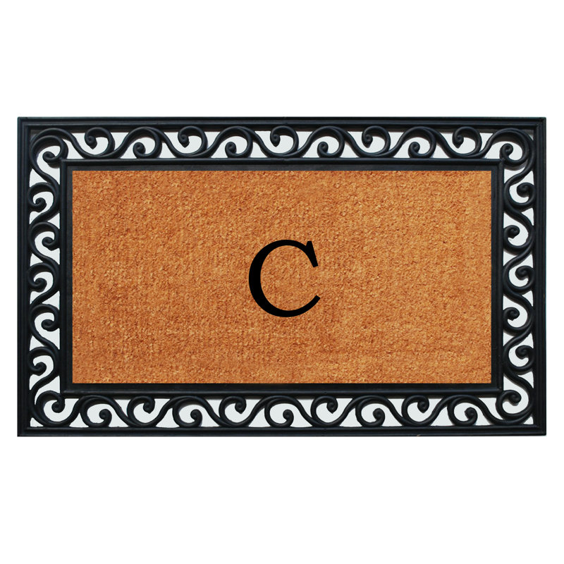 Paillasson Zager, Rectangle 2 pi 6 po x 4 pi, C