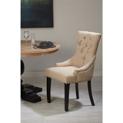 Kyra 49cm H Tufted Upholstered Side Chair