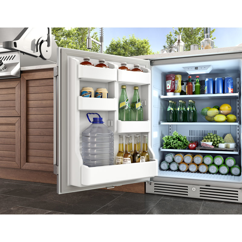 Zephyr Presrv 24" 99-Can Single Zone Outdoor Refrigerator
