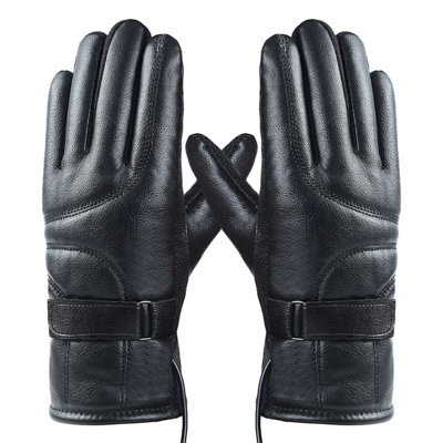 Warm Mittens Heated Gloves Motorcycle Winter Moto Heated Gloves Warm Rechargeable Heating Thermal Gloves For Snowmobile