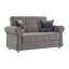 Causeuse convertible avec rangement Primenest Liora, gris-610375854