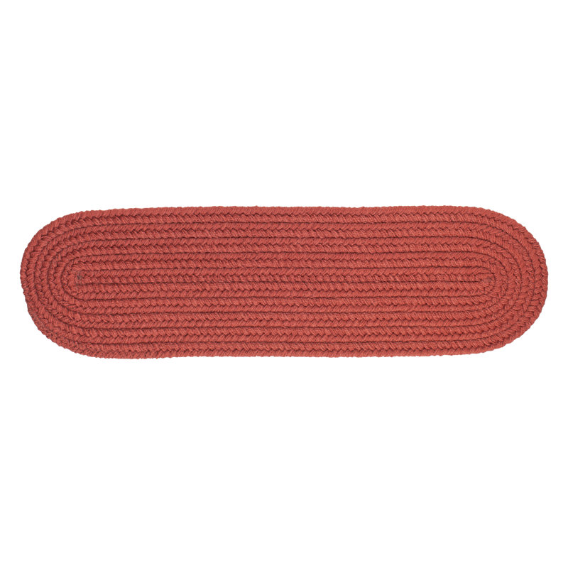 Tapis d'escalier intérieur / extérieur Smyth, Terre cuite