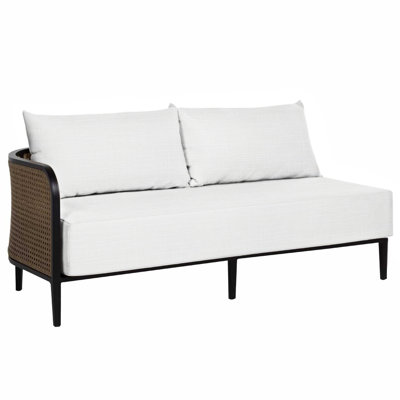 Havana 57" Wide Outdoor Loveseat with Cushions