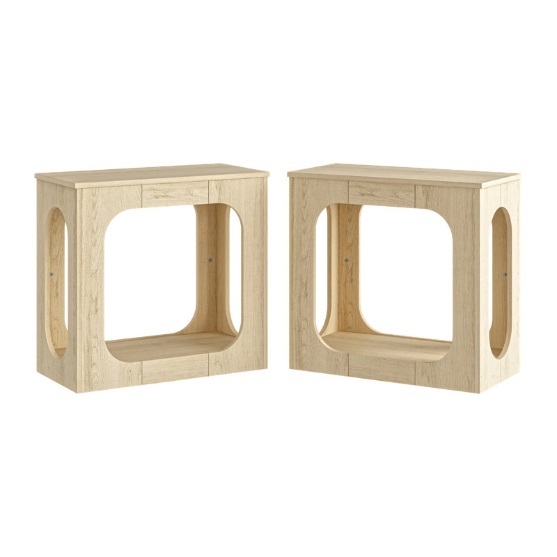 Inniss End Table (Set Of 2), Oslo Oak