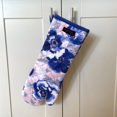 Belfry Kitchen Alexys Floral Cotton Oven Mitt