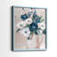 Touch of Teal Arrangement I-Premium, reproduction encadrée prête à accrocher - aucun clou requis - aucun clou requis-370319071-370319041