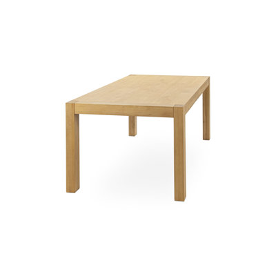 Block 84" Solid Wood Dining Table