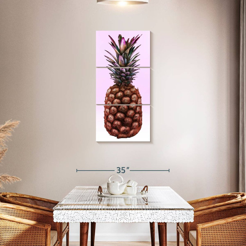 Rare Pineapple, 44" H x 21" W